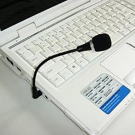 Mini MIC Microphone for Laptop Notebook SKYPE MSN VoiP PC ICQ