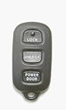 Keyless Entry Remote Fob Clicker for 2002 Toyota Sienna With Do-It-Yourself Programming Keyless Entry Remote Fob Clicker for 2002 Toyota Sienna With Do-It-Yourself Programming
