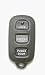 Keyless Entry Remote Fob Clicker for 2001 Toyota Sienna With Do-It-Yourself Programming