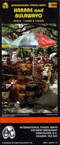 City Travel Guides Discounted  Books : Harare Street Atlas (Zimbabwe)