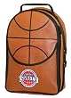 Detroit Pistons NBA Pebble Grain Golf Shoe and Basketball Kicks Bag