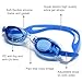 COOLOO Swim Goggles for Kids and Early Teens,Anti-Fog,Waterproof,UV Protection Swimming Glasses for Children and Youth From 3 to 15 Years Old (Blue)