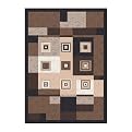 Stainmaster® Bloques Rug - Brown Leather (Rectangle)