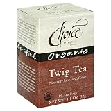 Choice Organic Twig Tea, 16-Count Box (Pack of 6)
