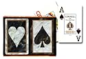 Congress Black Marble Jumbo Index Playing Cards