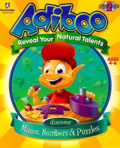 Adiboo: Discover Mazes, Numbers & Puzzles
