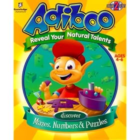 Adiboo: Discover Mazes, Numbers & Puzzles
