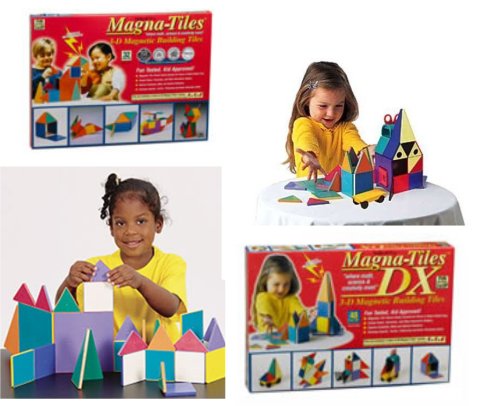 Magna-tiles DX and 32pc Solid Color set Gift Pack