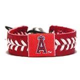MLB Los Angeles Angels Team Color Baseball Bracelet