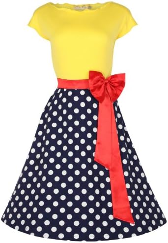 Lindy Bop Women's Yvette' 1950's Parisian Pinup Dress