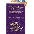 A Form Foredoomed to Looseness": Henry James's Preoccupation With the Gender of Fiction (The Modernist Revolution in World Literature, V. 3)