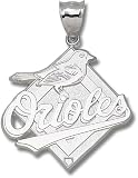 Baltimore Orioles Club Logo Giant Charm/Pendant - Stainless Steel or Gold Plated