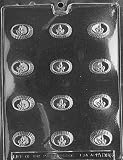 OVAL FLEUR-DE-LIS All Occasions Candy Mold Chocolate