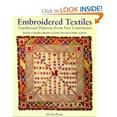 Embroidered Textiles: Traditional Patterns from Five Continents : With a Worldwide Guide to Identification