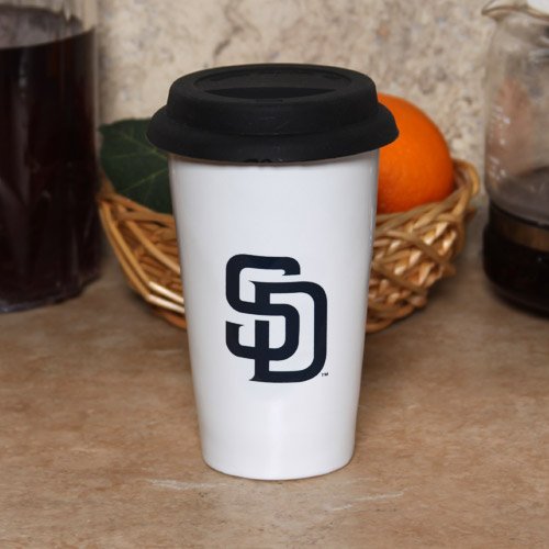 MLB San Diego Padres Logo Travel Mug