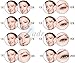 Zadro Compact 15X Magnification Travel Lightweight Portable Suction Cup Makeup Spot Mirror, Black, Black Finish