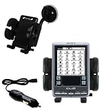 Review Gomadic  / Sony Clie SJ30 Auto Windshield Holder with Car Charger - Uses Gomadic TipExchange