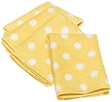 DII Microfiber Dots Dishcloth Citrus, Set of 4