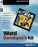 Microsoft Word Developer's Kit