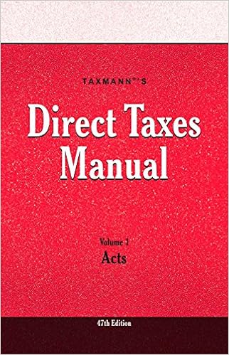 Taxmann's Direct Taxes Manual