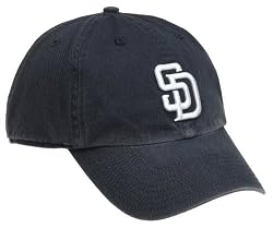 San Diego Padres Clean Up Adjustable CapMidnight Blue
