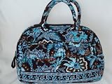 Vera Bradley Java Blue Lola Tote Handbag