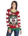 Ugly Christmas Sweater Company Women's Light-up Reindeer Wreath