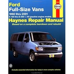 Ford Full-size Vans Automotive Repair Manual: 1992 to 2001 (Haynes Automotive Repair Manuals)