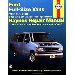 Ford Full Size Vans Automotive Repair Manual 1992-2001 by Chilton