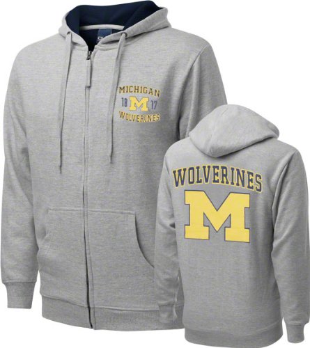Michigan Wolverines Griffin Legend Thermal Lined Full-Zip Hooded Sweatshirt