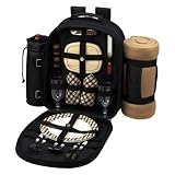 Search : London Picnic Backpack with Picnic Blanket for 2