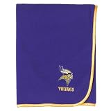 Vikings Fleece Receiving Blanket
