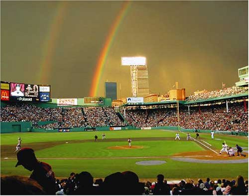 51PJXgX5oEL Rainbows Over Fenway Park Boston Globe Jigsaw Puzzle 550pc