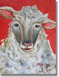 Leroy the Sheep by Mercedese Bantz (12x16)