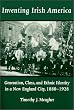 Inventing Irish America: Generation, Class, and Ethnic Identity in a New England City, 18801928