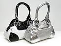 Croco W/Patent Trim
