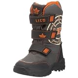 Lico Frosty V 720030, Unisex - Kinder Stiefel, grau, (grau-schwarz-orange )