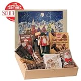 Schuhmann Wooden Giftbox with Hand-Painted Winter Scene