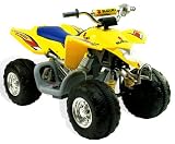 Toys : Suzuki R450 12-volt Battery Ride-On Vehicle Quad with Suspension
