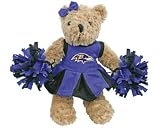 Champion Treasures NFL Baltimore Ravens Cheerleader Bear
