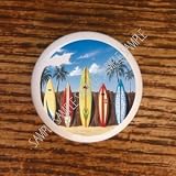 Surfboards #04 Surfing Beach Sandy Surf Drawer Pulls Knobs