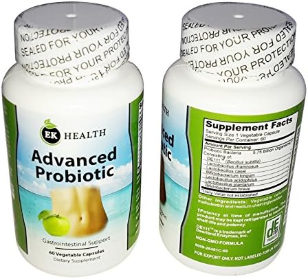 Advanced Probiotics with an incredible 5.75 Billion Organisms (Non-GMO Formula!)