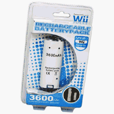 CET Domain 10300502 3600mAh Rechargeable Battery Pack for Nintendo Wii Remote Controller