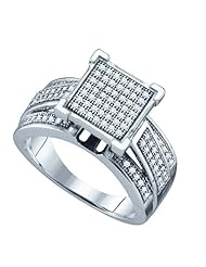 0.33CTW DIAMOND MICRO-PAVE RING