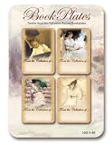 Women Reading - Set of 12 Assorted Adhesive Bookplates
