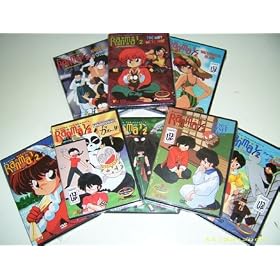 Ranma 1/2 Random Rhapsody (Season 6) Complete Set 8 DVD Bundle