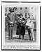 Historic Print (L): Mr. Coolidge becomes an honorary member of the Smoki tribe of Ari...