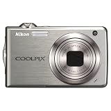 Nikon Coolpix S630 12MP Digital Camera with 7x Optical Vibration Reduction (VR) Zoom and 2.7 inch LCD (Titanium Silver)