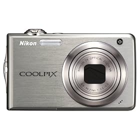 Nikon Coolpix S630 12MP Digital Camera with 7x Optical Vibration Reduction (VR) Zoom and 2.7 inch LCD (Titanium Silver)