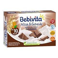 Bebivita Milch&Getreide Schokolade, 6er Pack (6 x 400 ml)